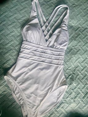 White One-Piece Swimsuit